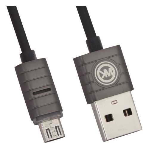 Кабель WK wdc-045 microUSB 1м Black в Аврора