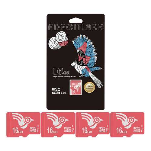 Карта памяти Adroitlark microSDHC Class 10 U3 16GB 5шт в Аврора