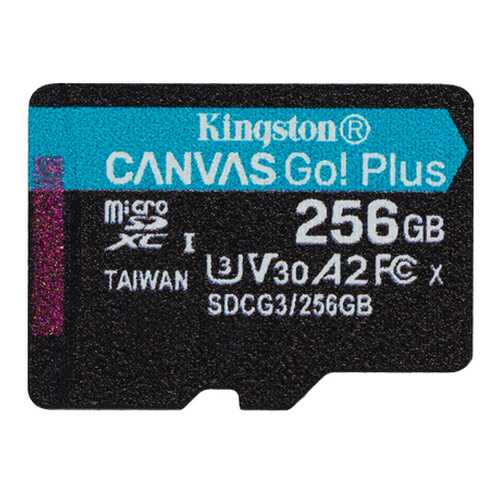 Карта памяти Kingston 256GB Canvas Go! Plus 170R (SDCG3/256GBSP) в Аврора
