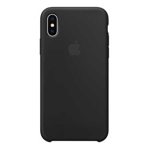 Накладка Apple Silicone Case Black MQT12ZM/A для iPhone X в Аврора