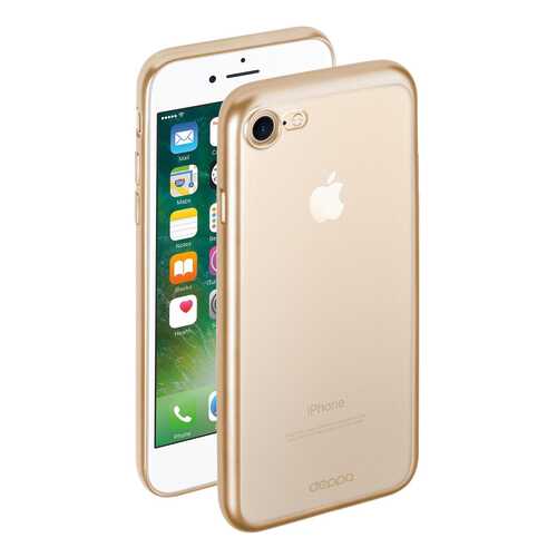 Накладка Deppa Gel Plus для Apple iPhone 7/8 Gold в Аврора