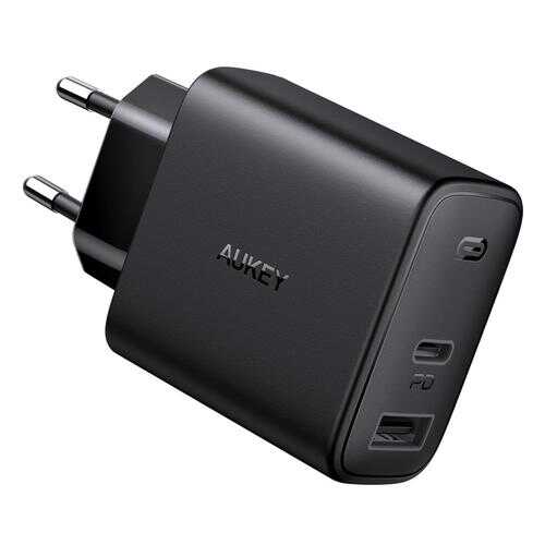 Сетевое зарядное устройство Aukey Swift Mix PD 30W USB-A/C PA-F3 (Black) в Аврора