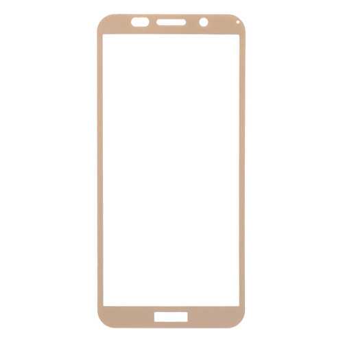 Защитное стекло 5D на весь экран для Huawei Honor 7A / Y5 Prime (2018) золотое в Аврора