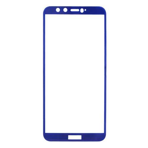 Защитное стекло 5D на весь экран для Huawei Honor 9 Lite синее в Аврора
