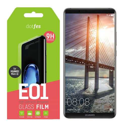 Защитное стекло Dotfes для Huawei Mate 10 Pro Black в Аврора