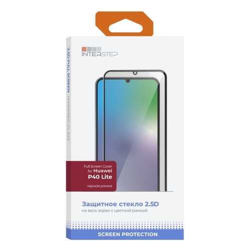 Защитное стекло InterStep FSC для Huawei P40 Lite Black в Аврора