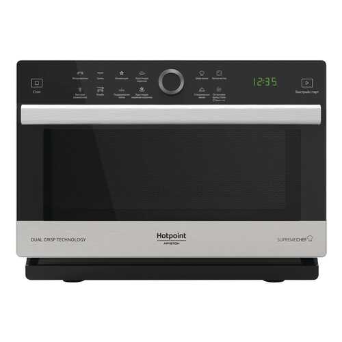 Микроволновая печь с грилем и конвекцией Hotpoint-Ariston MWHA 338 IX silver в Аврора