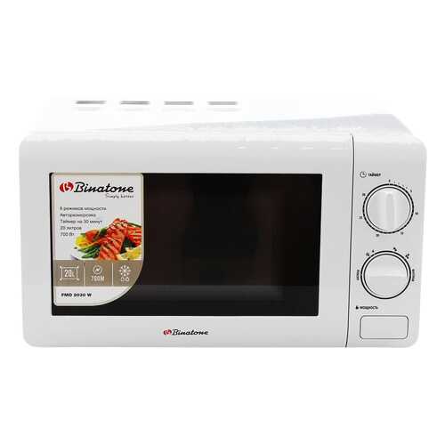 Микроволновая печь соло Binatone FMO 2030 W white в Аврора