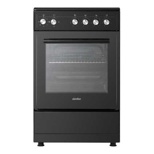 Электрическая плита Simfer HF55VB04017 Black в Аврора