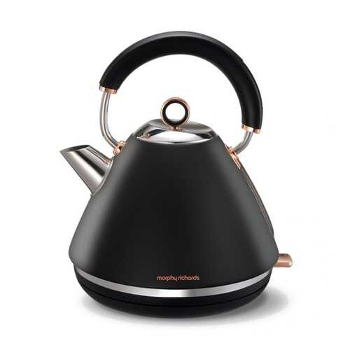 Чайник электрический Morphy Richards Accents Rose Gold Black в Аврора