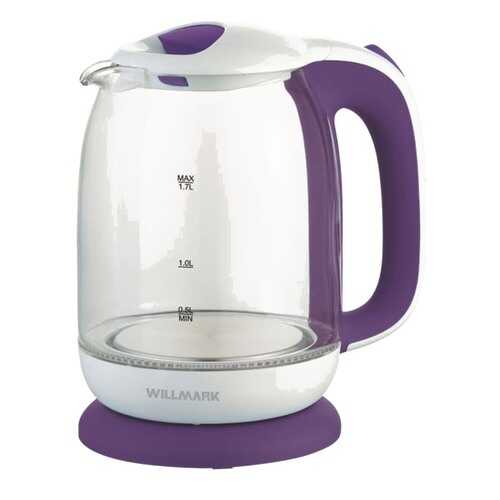 Чайник электрический Willmark WEK-1704G White/Violet в Аврора