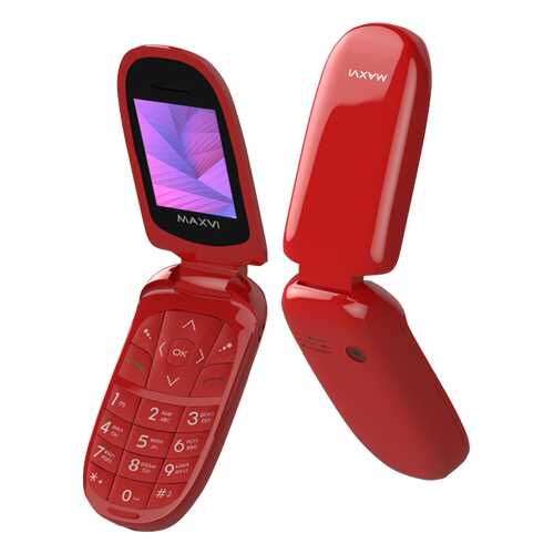 Мобильный телефон Maxvi E1 Red в Аврора