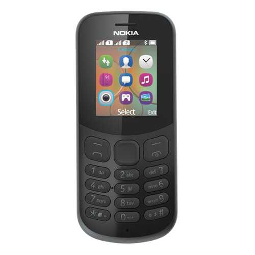 Мобильный телефон Nokia 130 DS (TA-1017) Black в Аврора