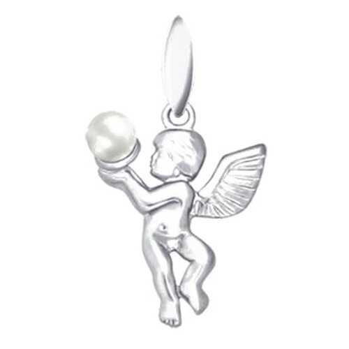 Серебряная подвеска «Ангел» с жемчугом SOKOLOV 94030001 в Аврора