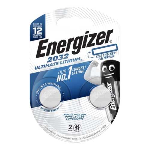 Батарея Energizer Ultimate Lithium CR2032 BP2 (E301319300) в Аврора