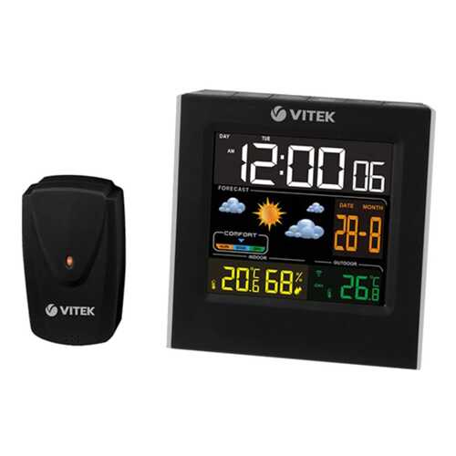 Беспроводная метеостанция Vitek VT-6411 Черный в Аврора