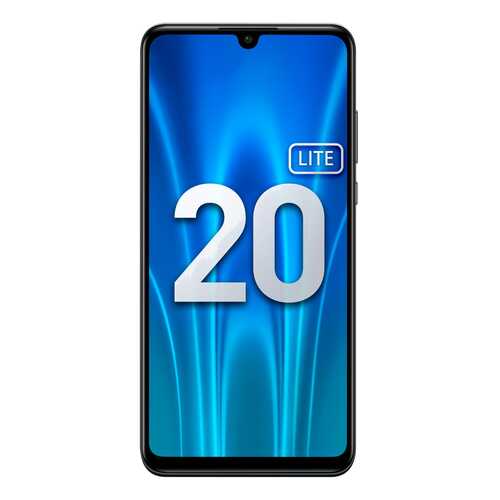 Смартфон Honor 20 Lite 4+128Gb Midnight Black (MAR-LX1H) в Аврора
