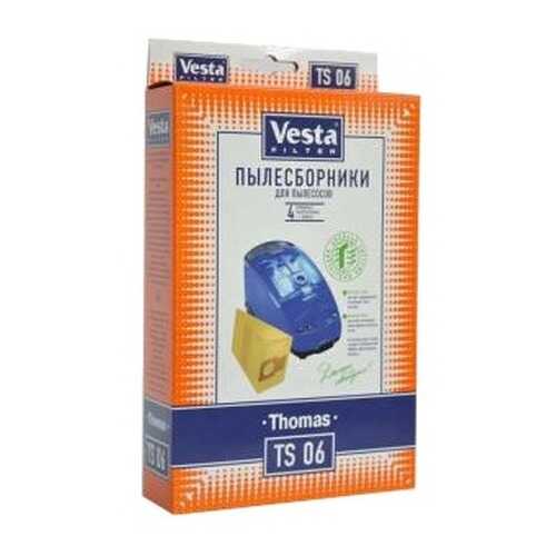 Комплект пылесборников для пылесоса Vesta filter TS 06 (4 шт + фильтр) в Аврора