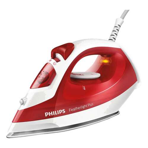 Утюг Philips Featherlight Plus GC1425/40 White/Red в Аврора