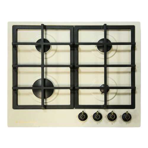 Встраиваемая варочная панель газовая Electronicsdeluxe TG4 750231F -023 Beige в Аврора