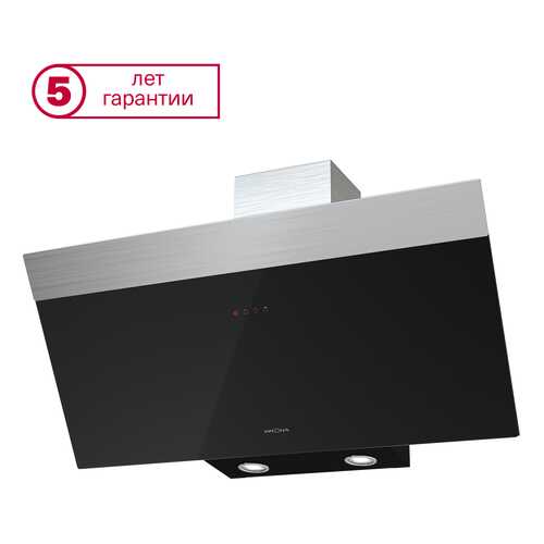 Вытяжка Krona Kristen 900 Black/Inox S в Аврора